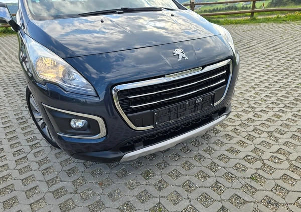 Peugeot 3008 cena 38999 przebieg: 106000, rok produkcji 2014 z Lipiany małe 781